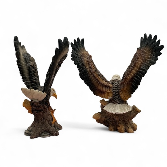 Ebros Gift, Two Resin Majestic Eagle Figurines - Picture 5 of 6